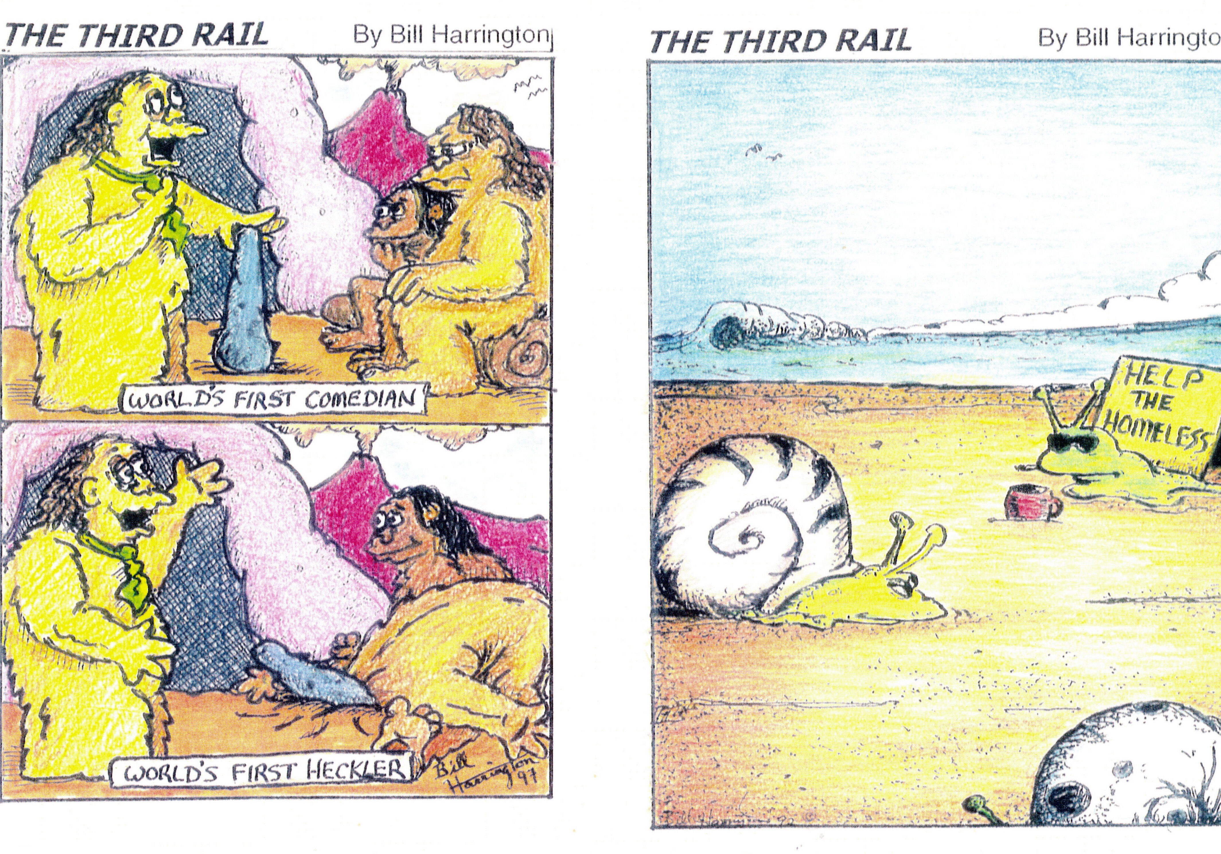 First Comic and Homeless